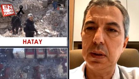 Celalettin Kocatürk, enkaz bölgesinde asbest tehlikesine dikkati çekti