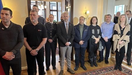 İsveç kurtarma grubuna, Stockholm Büyükelçiliği’nde resepsiyon verildi
