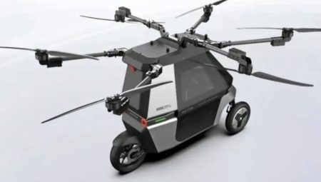 Çinli şirketten Jetgiller biçimi uçan bisiklet: Skyrider X6 tanıtıldı